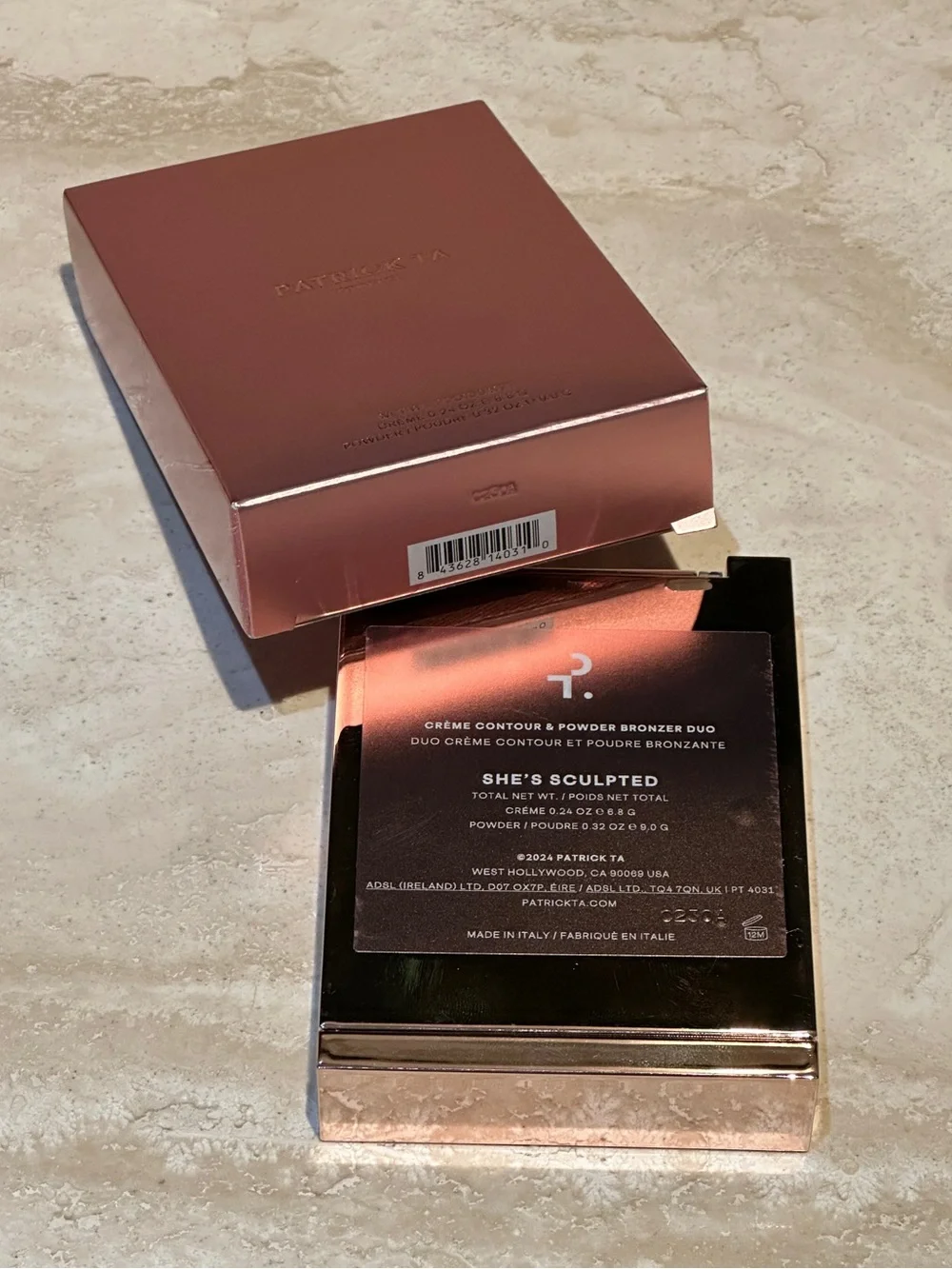 Patrick Ta Major Sculpt Contour & Powder Bronzer Duo - She’s Sculped